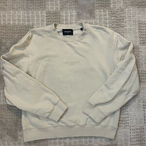 The Kooples Cream Crewneck Sweatshirt size 0